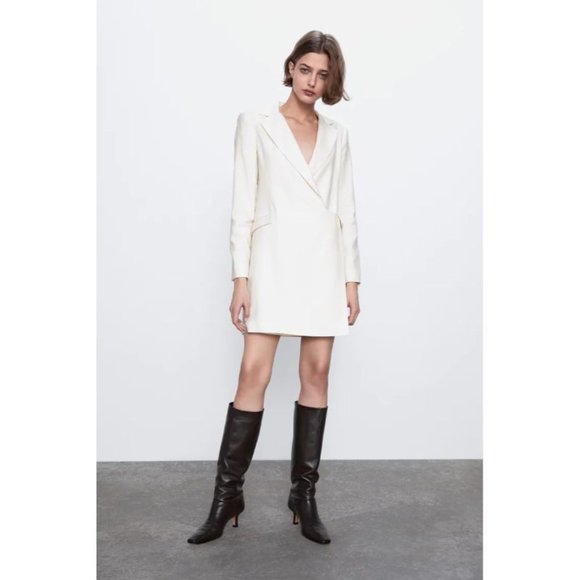 Zara Jackets & Blazers - New $129 Zara women's XS long sleeve Blazer dress